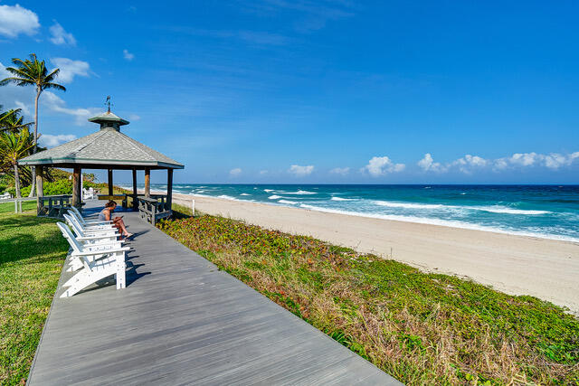 5505 North Ocean Boulevard, Unit 3203 Ocean Ridge, FL 33435 - Photo 21 of 25 a view of swimming pool with lounge chair