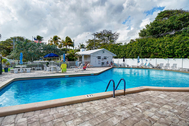 5505 North Ocean Boulevard, Unit 3203 Ocean Ridge, FL 33435 - Photo 22 of 25 a view of an outdoor sitting area