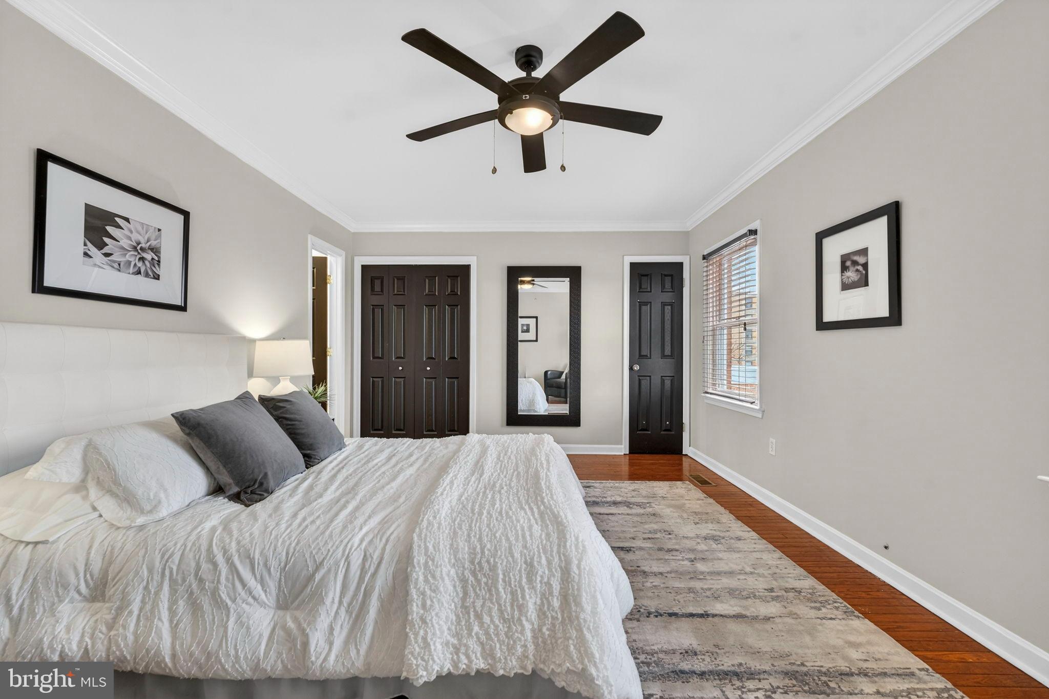 1117 G Street Southeast Washington, DC 20003 - Photo 22 of 50 Serene bedroom with elegant design elements.