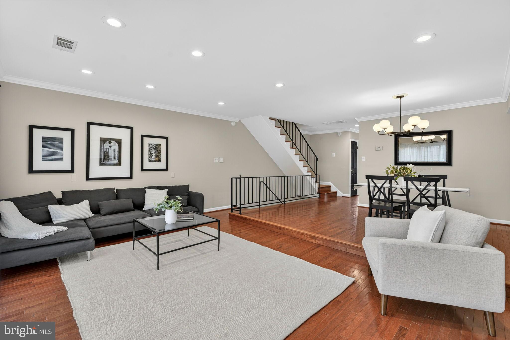 1117 G Street Southeast Washington, DC 20003 - Photo 4 of 50 Spacious living area with elegant design.