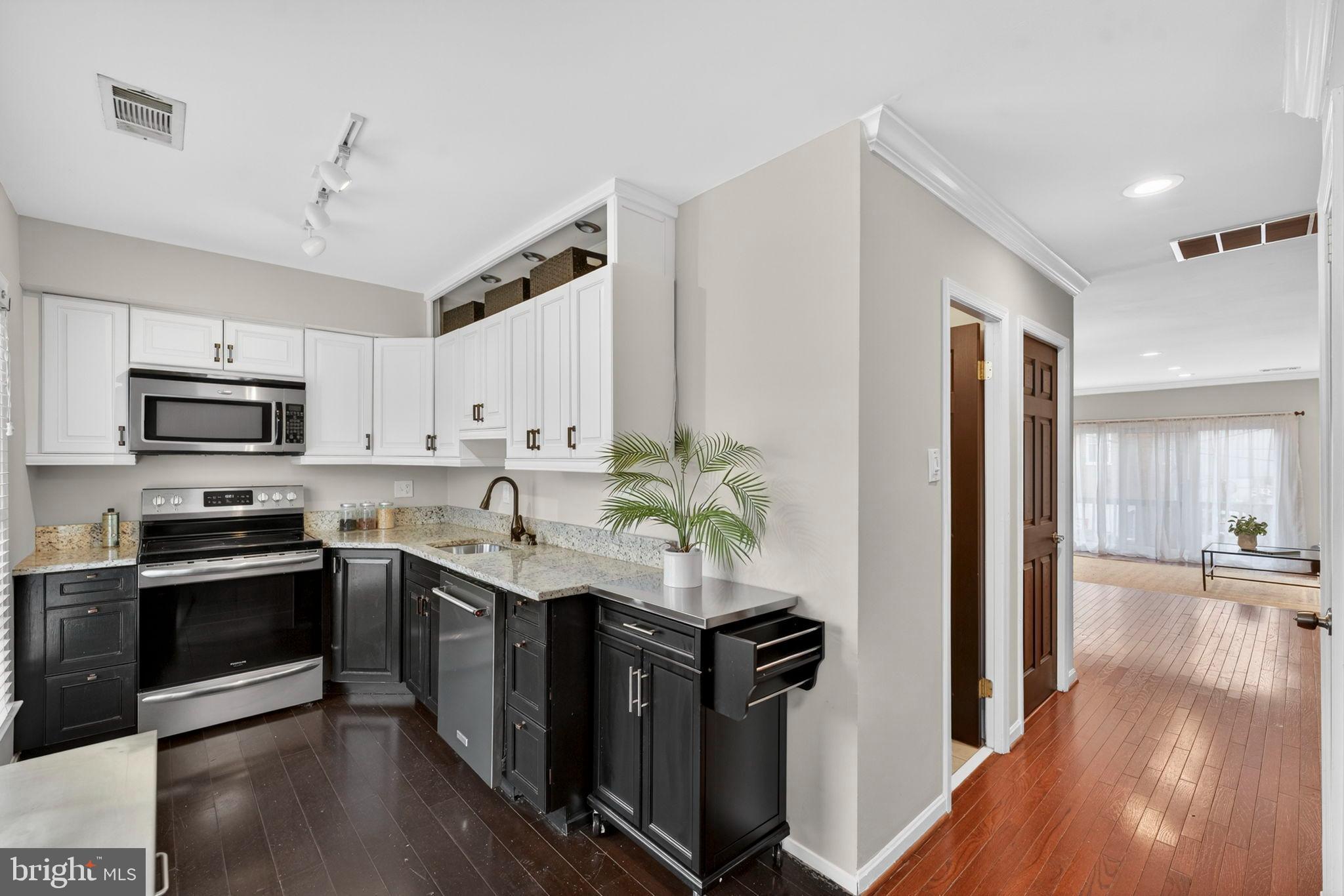 1117 G Street Southeast Washington, DC 20003 - Photo 10 of 50 Modern kitchen with sleek cabinetry.