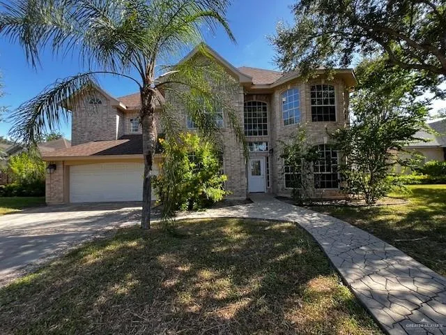 a front view of house with yard