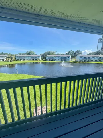a view of city from a balcony
