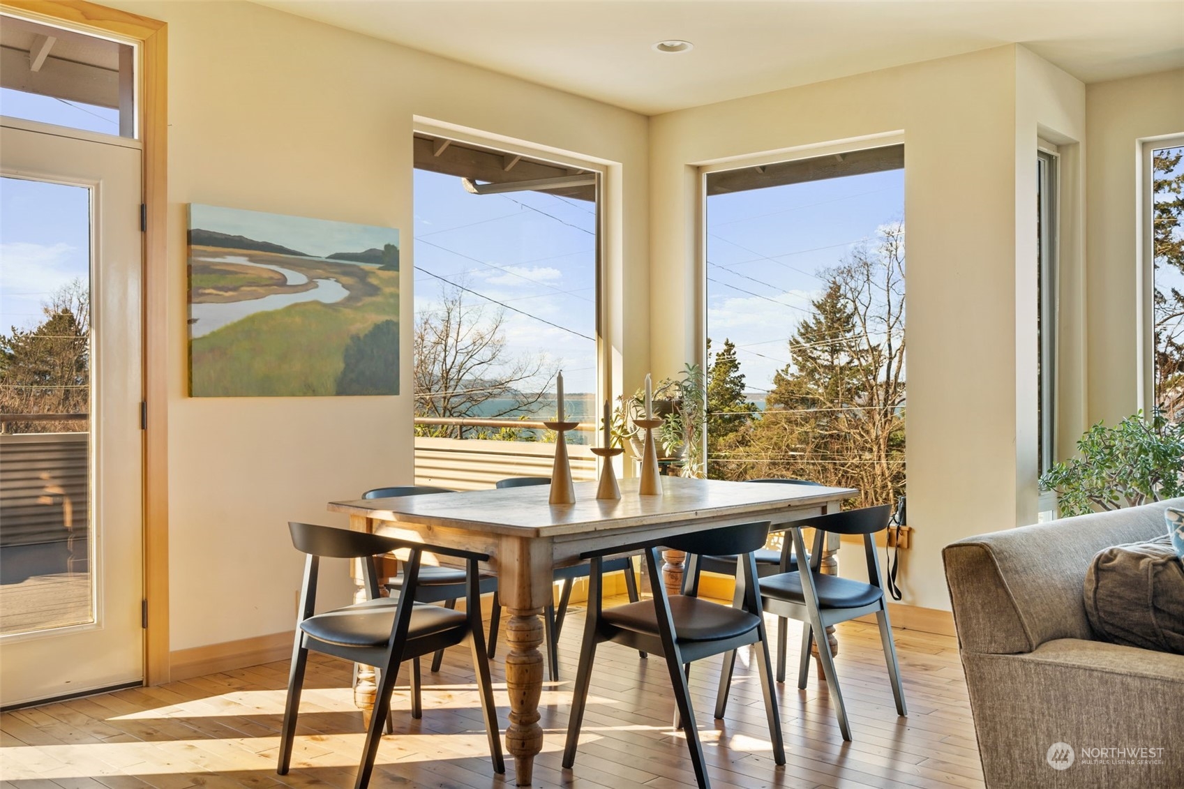 341 South State Street Bellingham, WA 98225 - Photo 11 of 40 a view of a dining room with furniture window and outside view