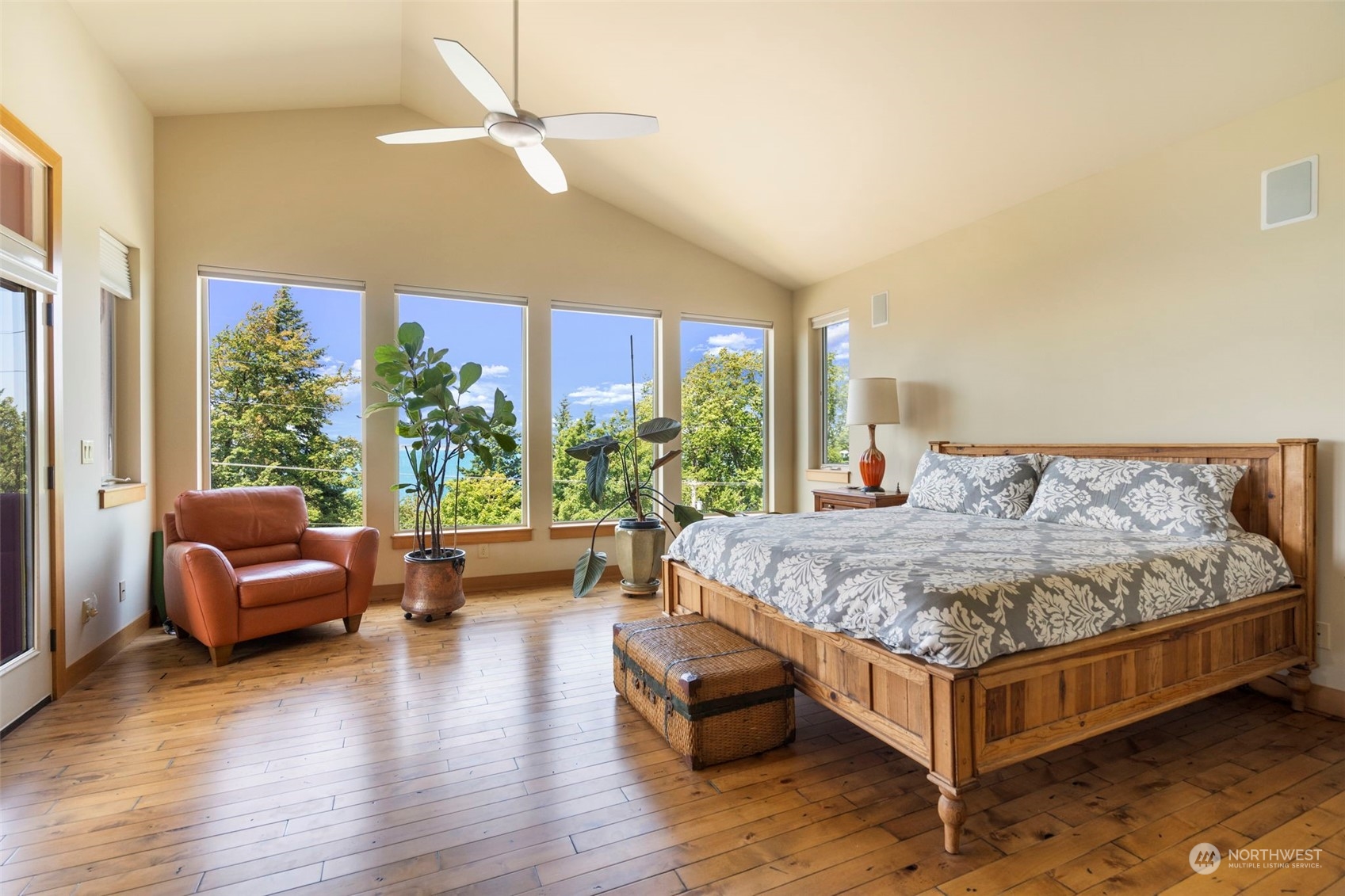 341 South State Street Bellingham, WA 98225 - Photo 20 of 40 a bed room with a bed and a couch