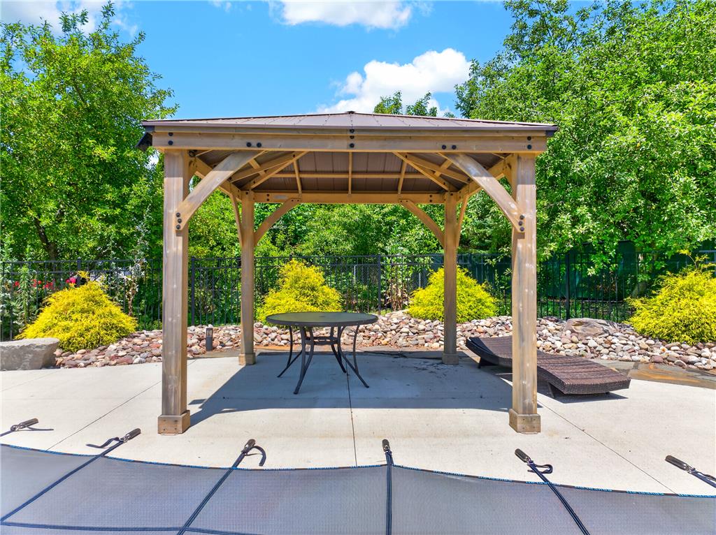 220 Pennbrook Road Stroudsburg, PA 18360 - Photo 55 of 60 An inviting gazebo and lounge area complement the shimmering private pool, creating a perfect outdoor oasis.
