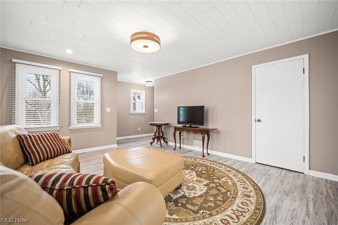 2986 Worrell Road Willoughby, OH 44094 - Photo 19 of 36 Living room with light hardwood / wood-style flooring