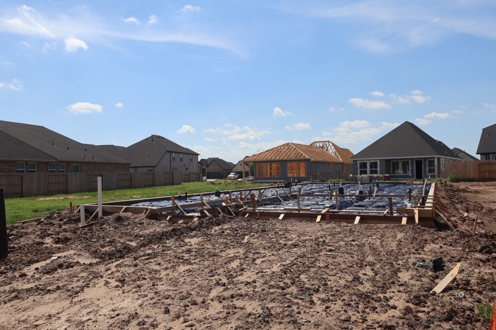 206 Blue River Trail Rosenberg, TX 77471 - Photo 4 of 8 a view of outdoor space yard and mountain
