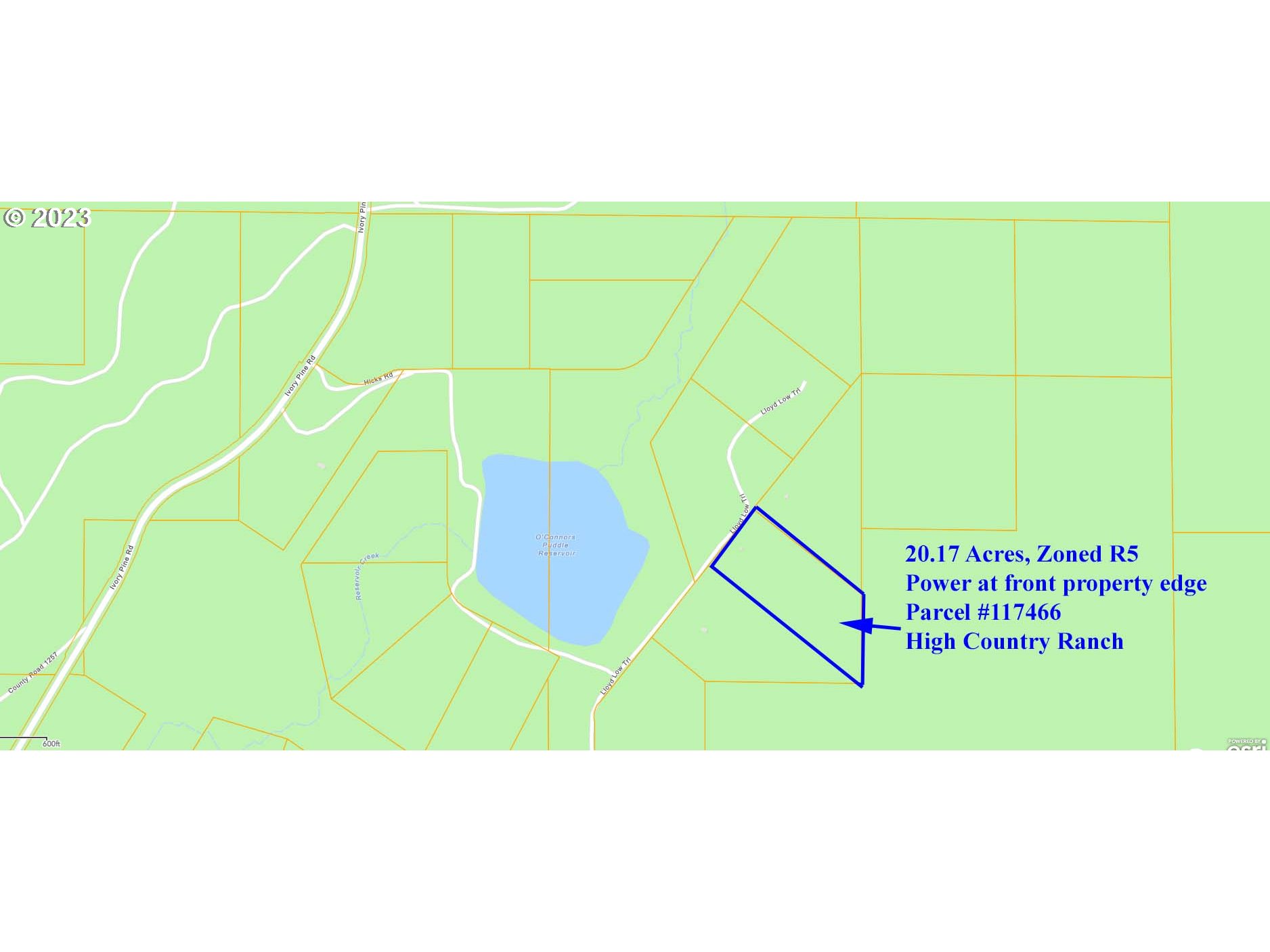 0 Loyd Low Trail Bly, OR 97622 - Photo 7 of 21 a picture of a floor plan