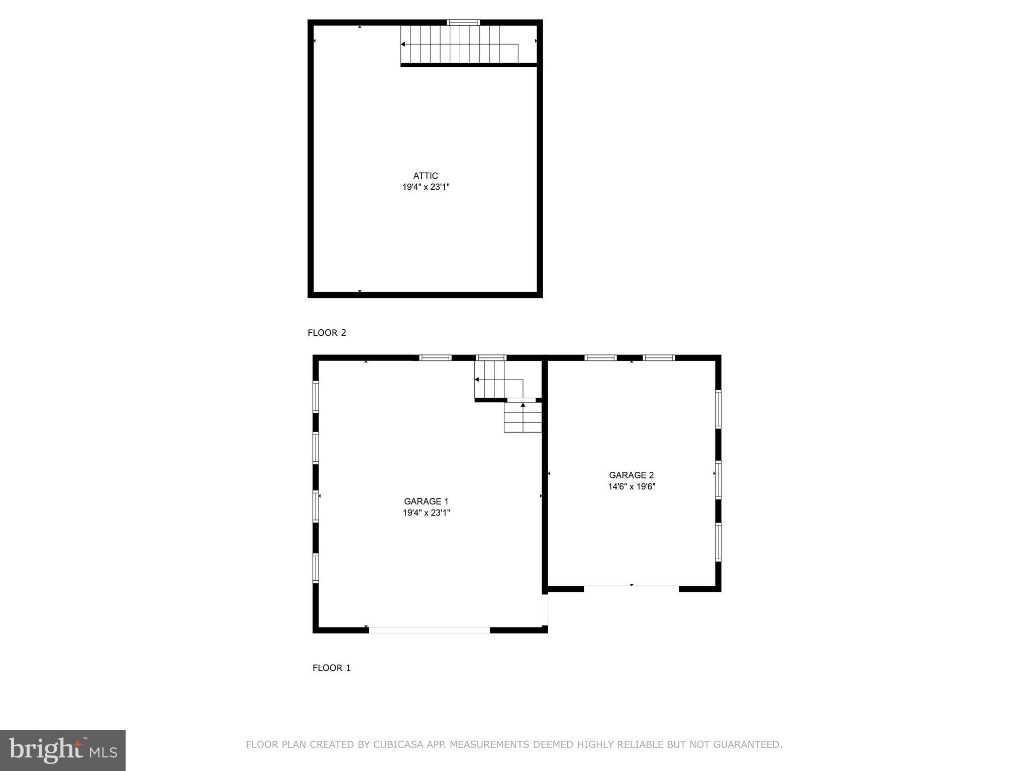 7329 Judi Drive Bryans Road, MD 20616 - Photo 47 of 47 Garage Floor Plan
