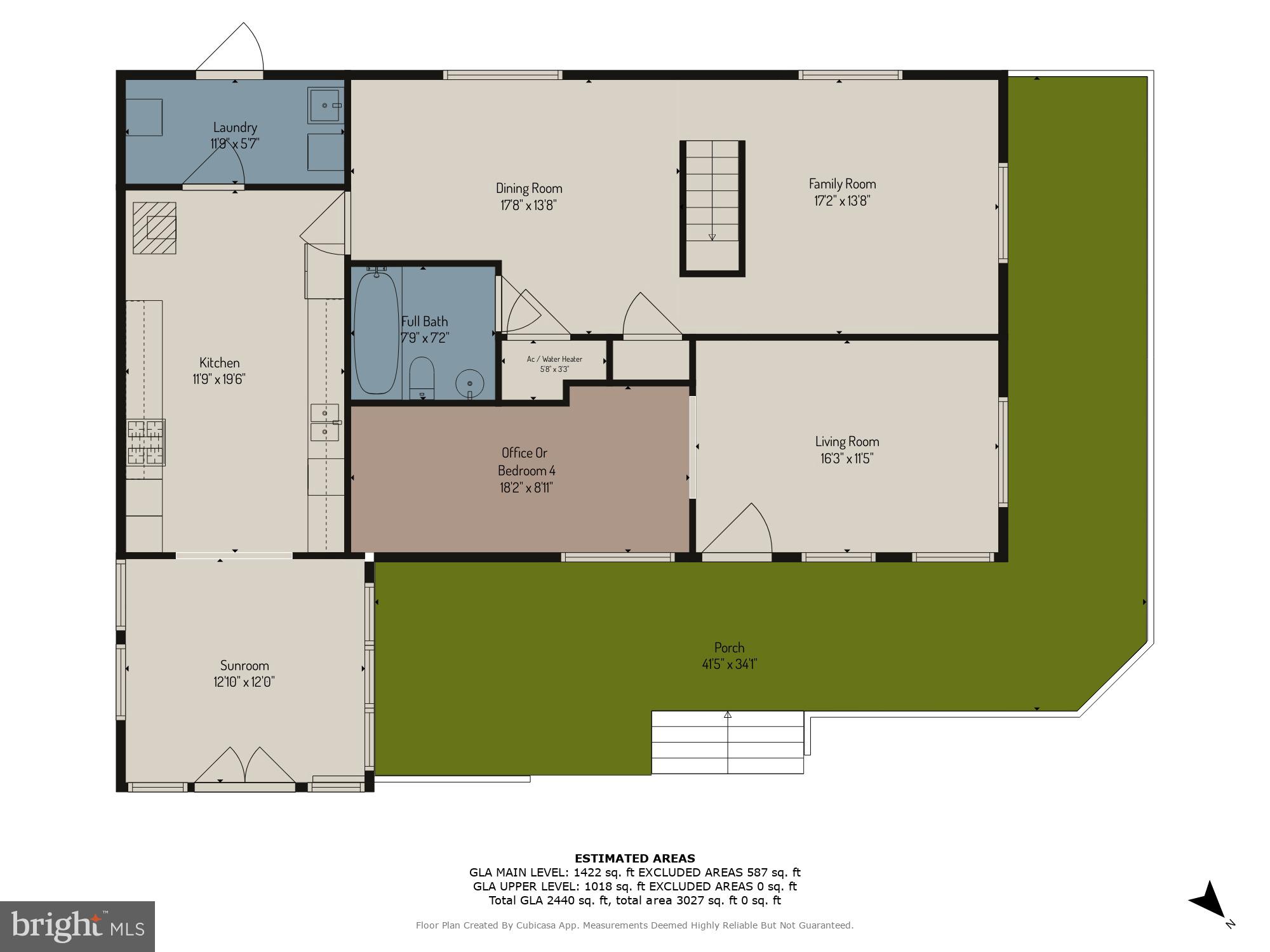7329 Judi Drive Bryans Road, MD 20616 - Photo 44 of 47 Floor Plan: Main Level