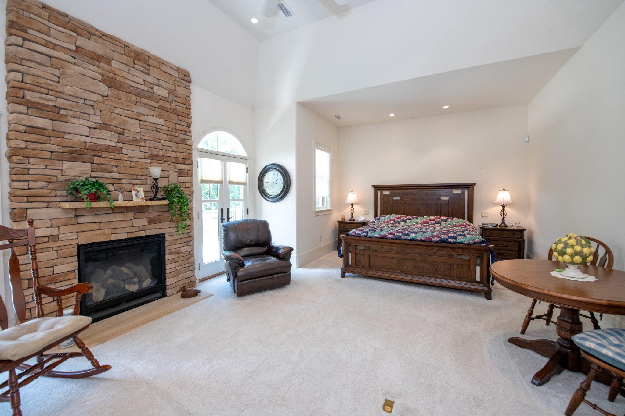 711 Moredon Road Jenkintown, PA 19046 - Photo 86 of 140 Main Bedroom retreat with stone fireplace