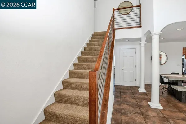 a view of entryway and hall