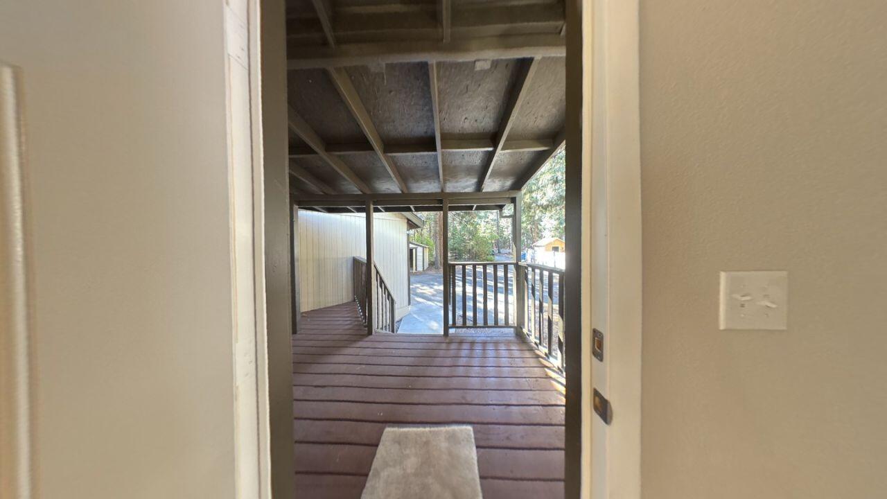 8353 Starlite Pines Road Shingletown, CA 96088 - Photo 17 of 30 a view of entryway and hall with wooden floor