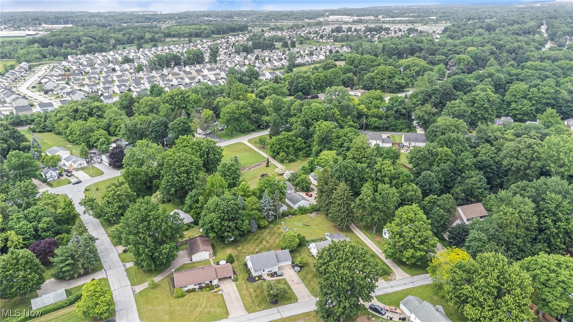 194 Prentice Road Painesville, OH 44077 - Photo 21 of 21 Aerial view of property and surrounding area featuring nearby suburban area