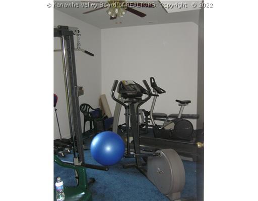 1399 Bedford Road Charleston, WV 25314 - Photo 12 of 16 Lower Level Bedroom. Lower level workout, office or bedroom.