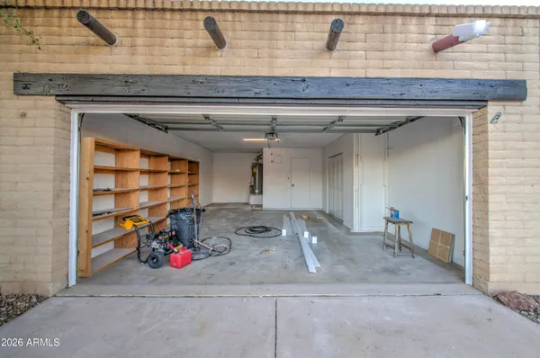 a view of storage and utility room