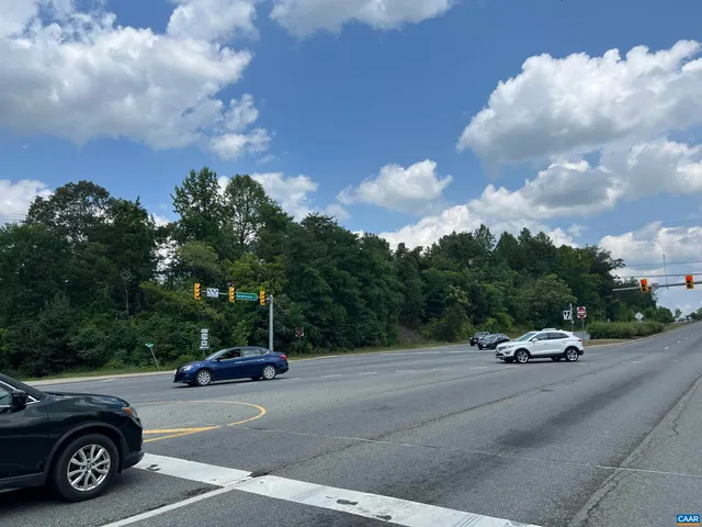 a car parked on the side of a road