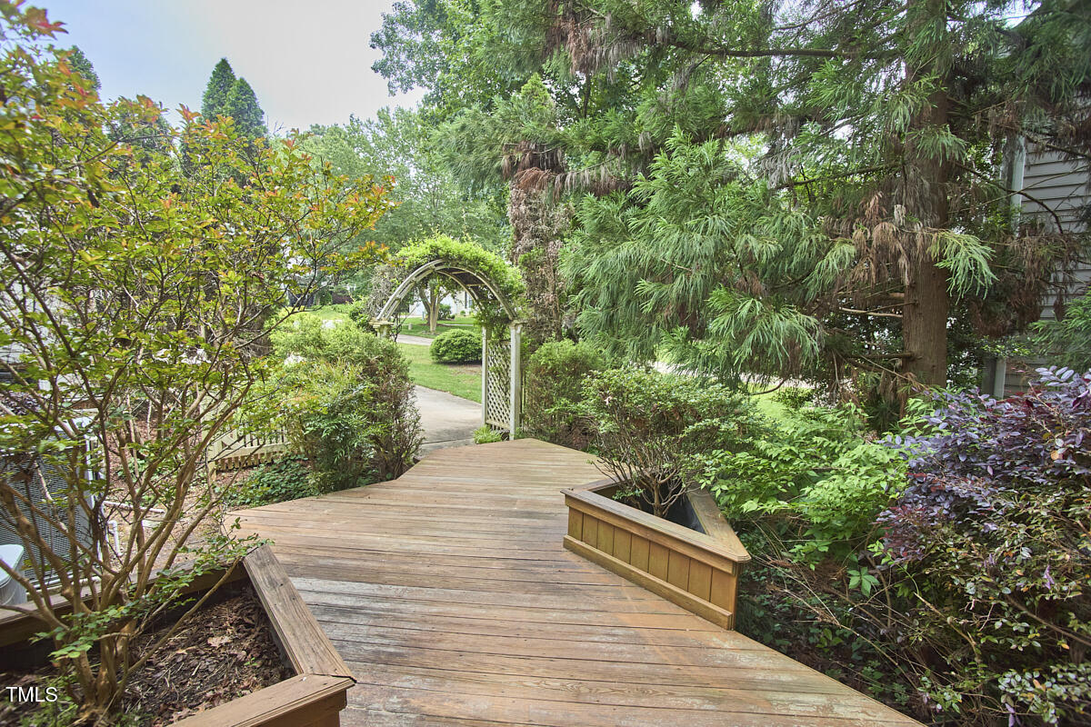 8605 Stanton Place Raleigh, NC 27615 - Photo 51 of 56 a view of outdoor space and yard