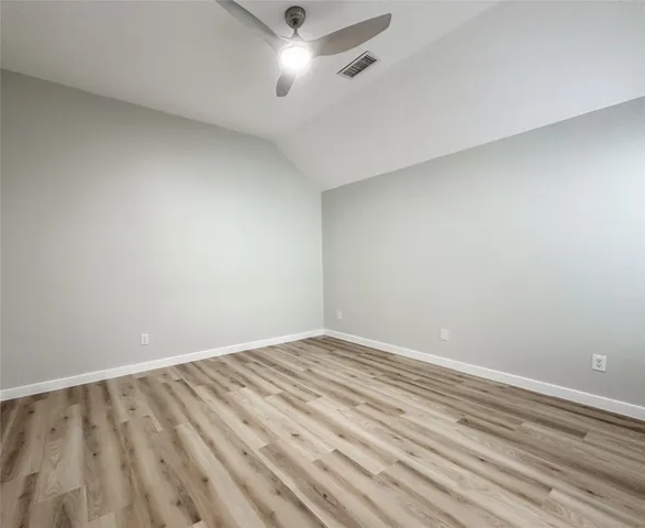 wooden floor in a room