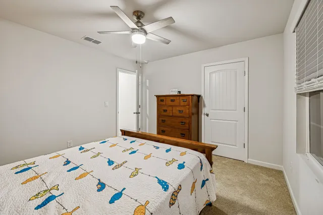 a workspace with furniture and window