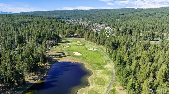 a view of an outdoor space with a lake view