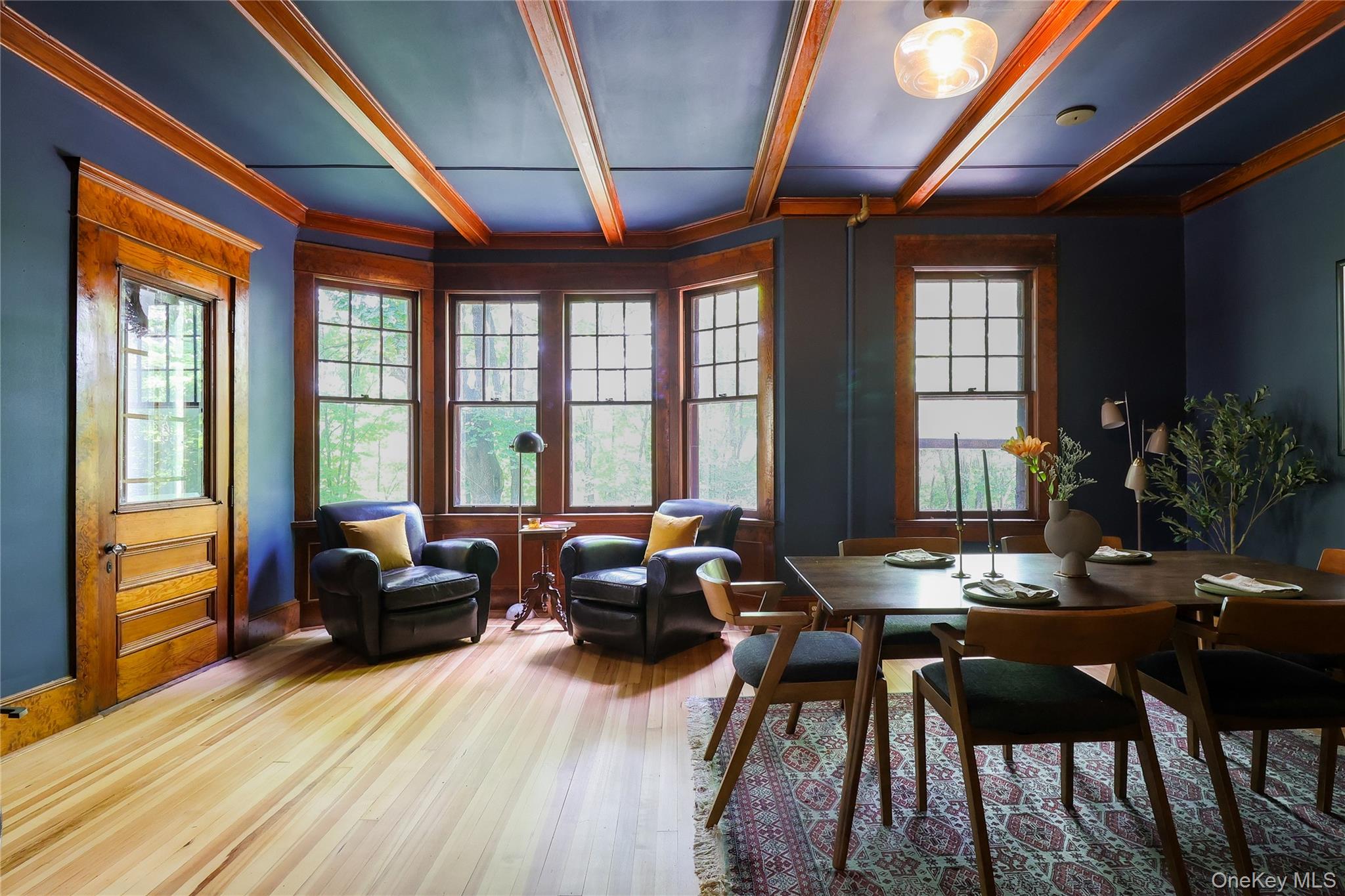 12 Highview Avenue Callicoon, NY 12723 - Photo 11 of 39 a living room with furniture and large windows