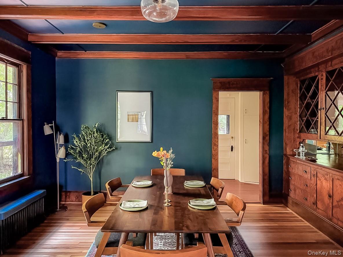 12 Highview Avenue Callicoon, NY 12723 - Photo 10 of 39 a view of a dining room with furniture window and wooden floor