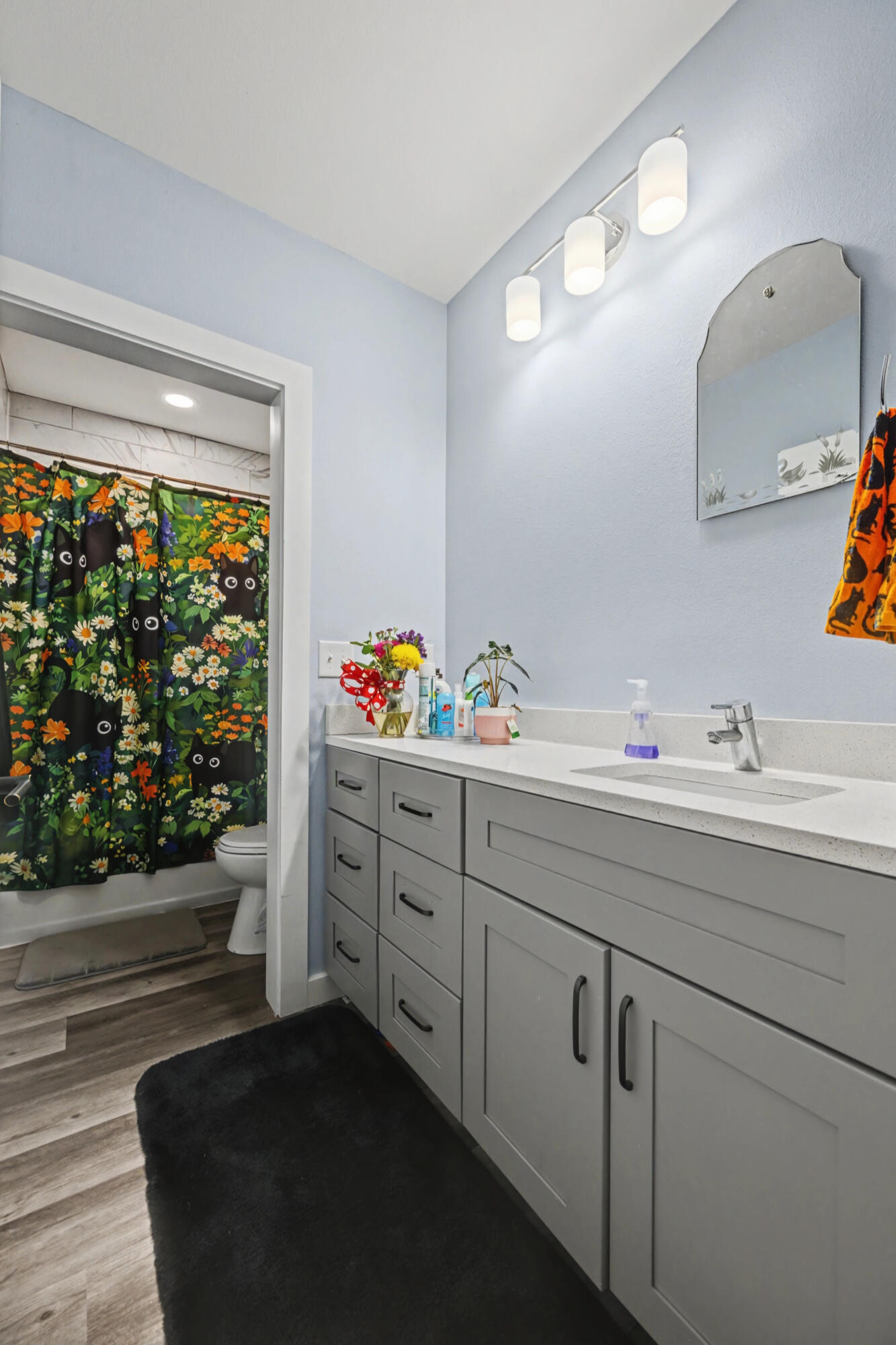 255 West Renoir Road DeFuniak Springs, FL 32433 - Photo 19 of 30 a bathroom with a sink mirror and vanity