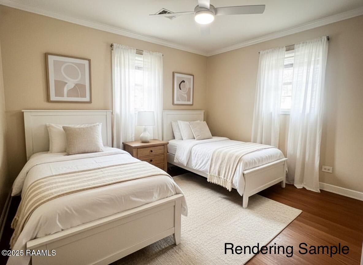 1108 Coteau Road New Iberia, LA 70560 - Photo 21 of 24 Bedroom Rendering