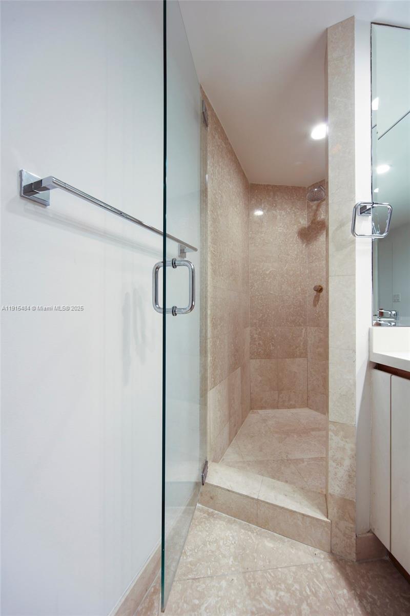 2127 Brickell Avenue, Unit 2504 Miami, FL 33129 - Photo 22 of 41 a bathroom with a shower