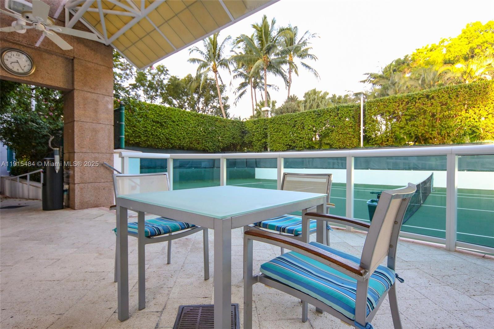 2127 Brickell Avenue, Unit 2504 Miami, FL 33129 - Photo 31 of 41 a view of an outdoor sitting area with furniture