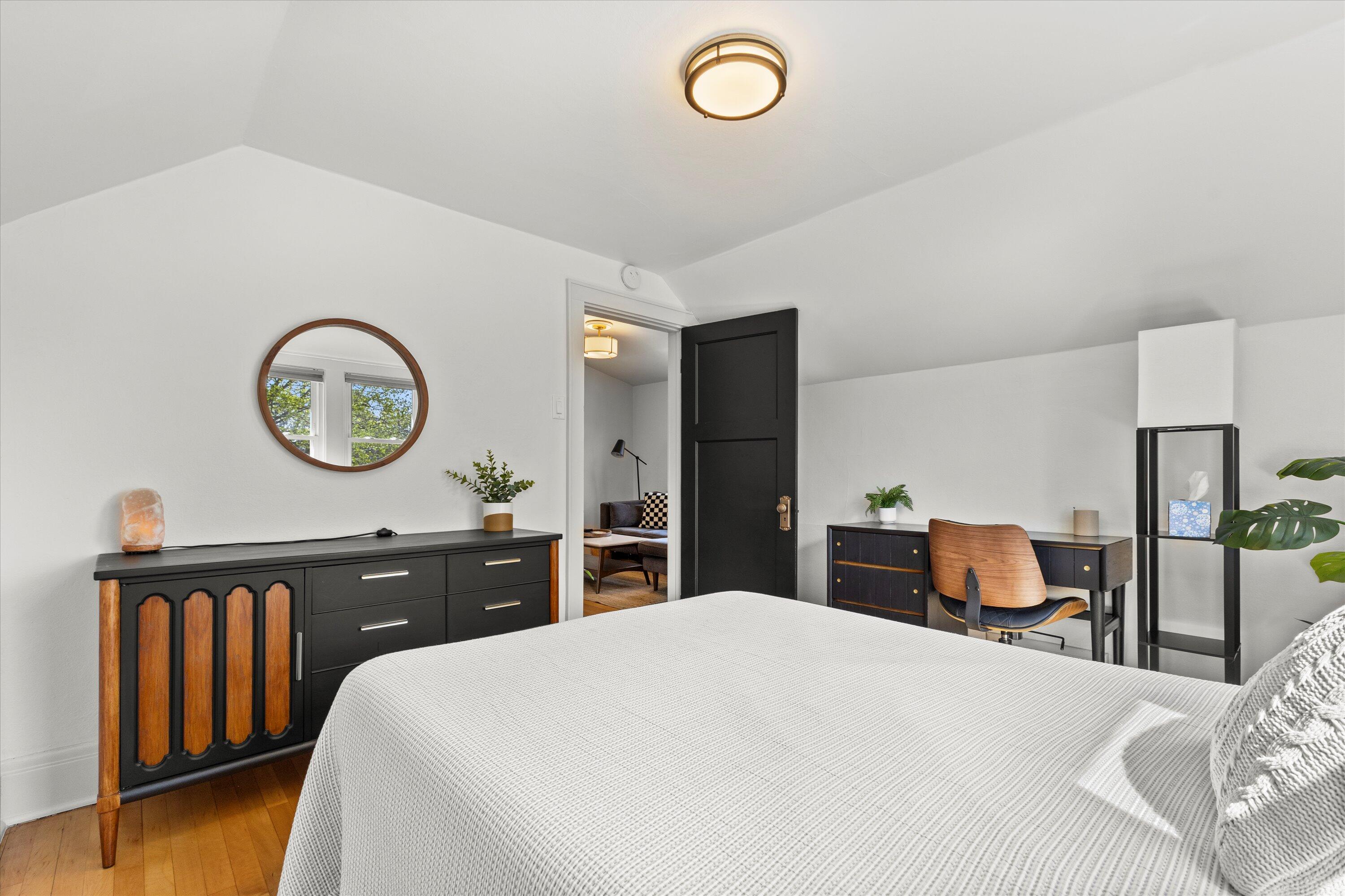 159 North 59th Street Milwaukee, WI 53213 - Photo 14 of 34 Bright bedroom with updated finishes and queen size bed