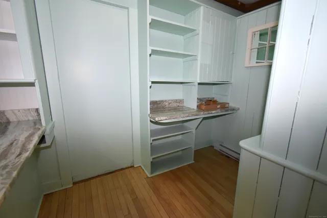 a room with a washer and dryer