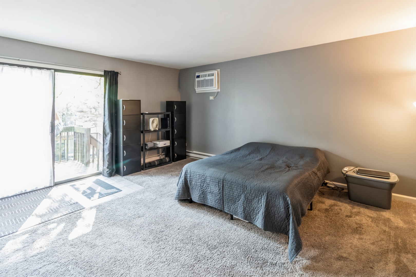 20 St Thomas Colony Street, Unit 7 Fox Lake, IL 60020 - Photo 9 of 15 a bedroom with a bed and large closet