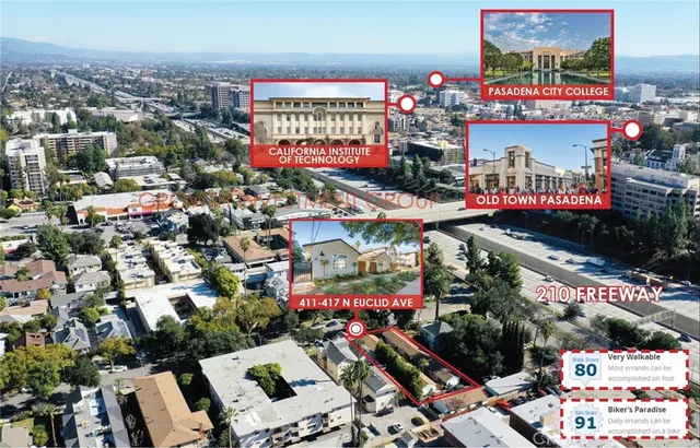 $4,150,000 | 411-417 North Euclid Avenue, Pasadena, CA 91101