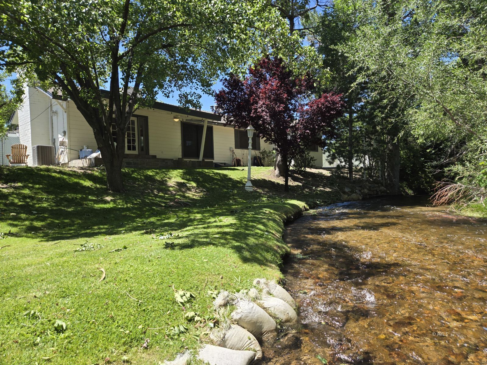 Home with a creek!