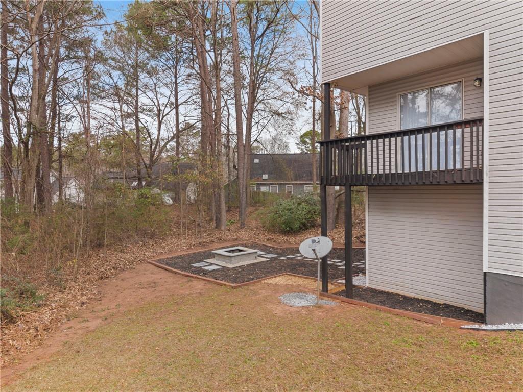 3292 Basking Shade Lane Decatur, GA 30034 - Photo 44 of 57 a backyard of a house