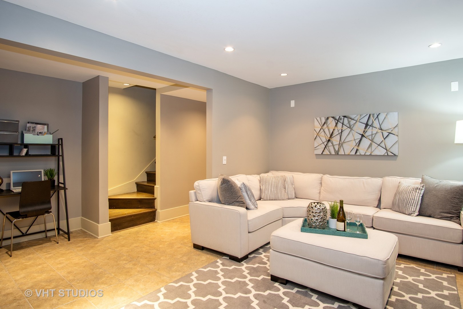 1735 West Erie Street, Unit 1N Chicago, IL 60622 - Photo 11 of 18 a living room with furniture and a couch