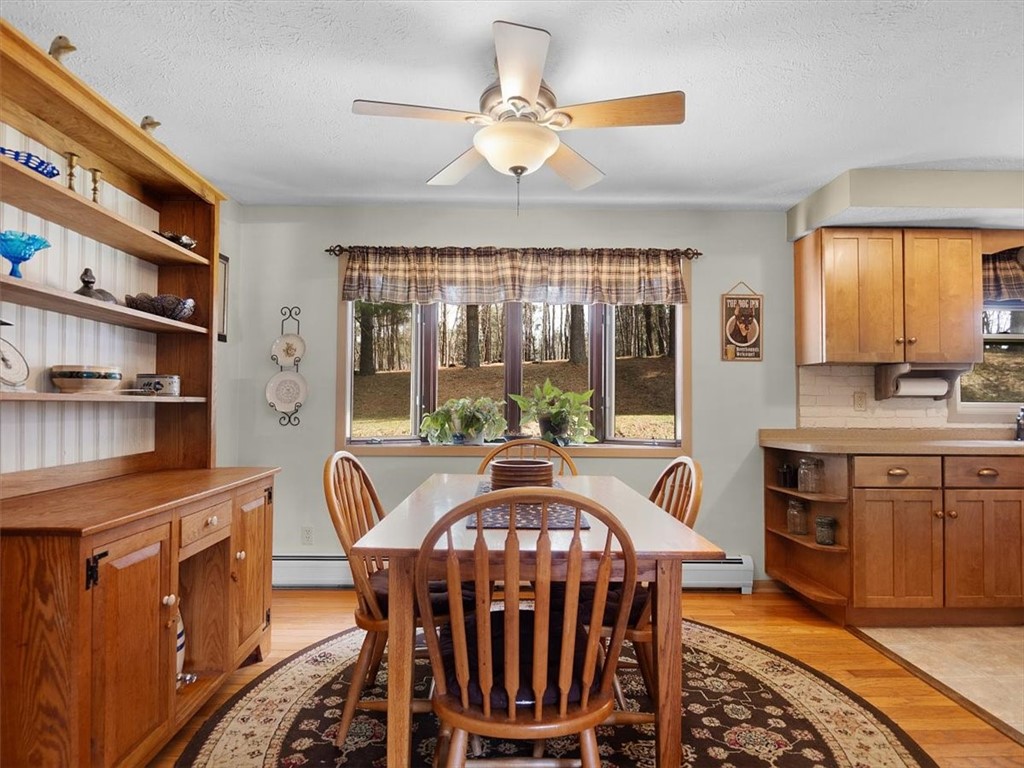 140 Budd Road Arcadia, NY 14513 - Photo 11 of 49 Dining area , Beautiful Back yard view