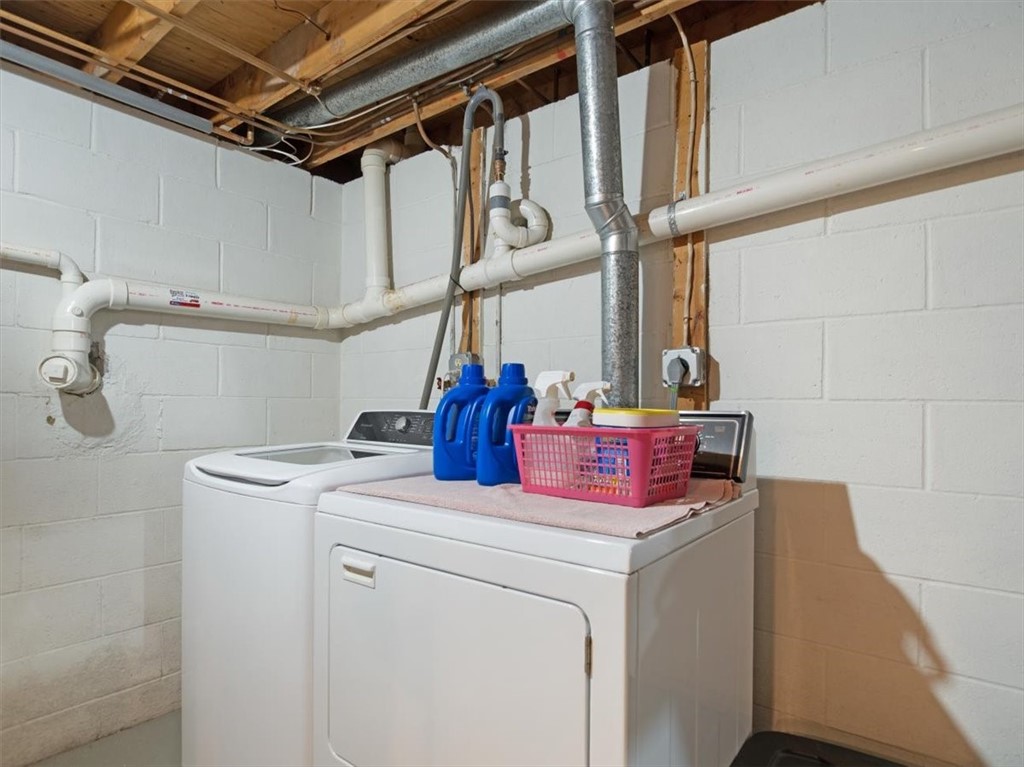 140 Budd Road Arcadia, NY 14513 - Photo 40 of 49 basement laundry space