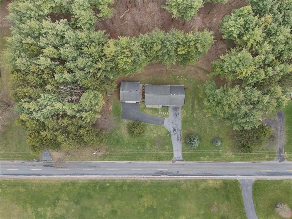 140 Budd Road Arcadia, NY 14513 - Photo 48 of 49 Drone view of property