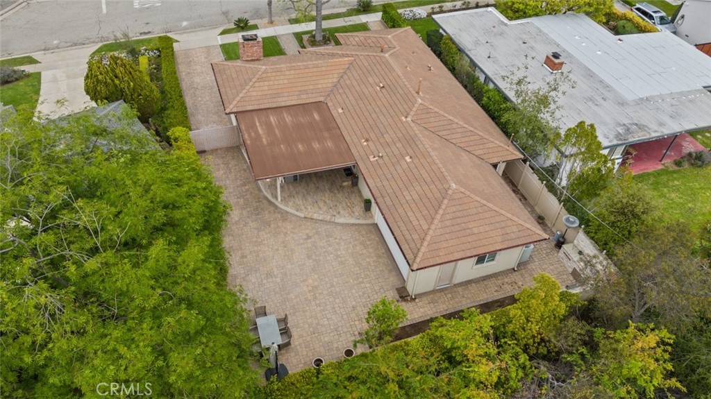 924 Crestview Drive Pasadena, CA 91107 - Photo 4 of 33 an aerial view of a house with balcony and trees