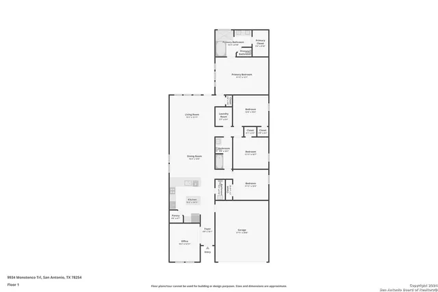 a picture of a floor plan