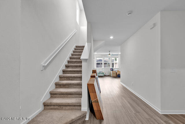 136 Peace River Road St. Johns, FL 32259 - Photo 5 of 52 a view of entryway and hall with wooden floor
