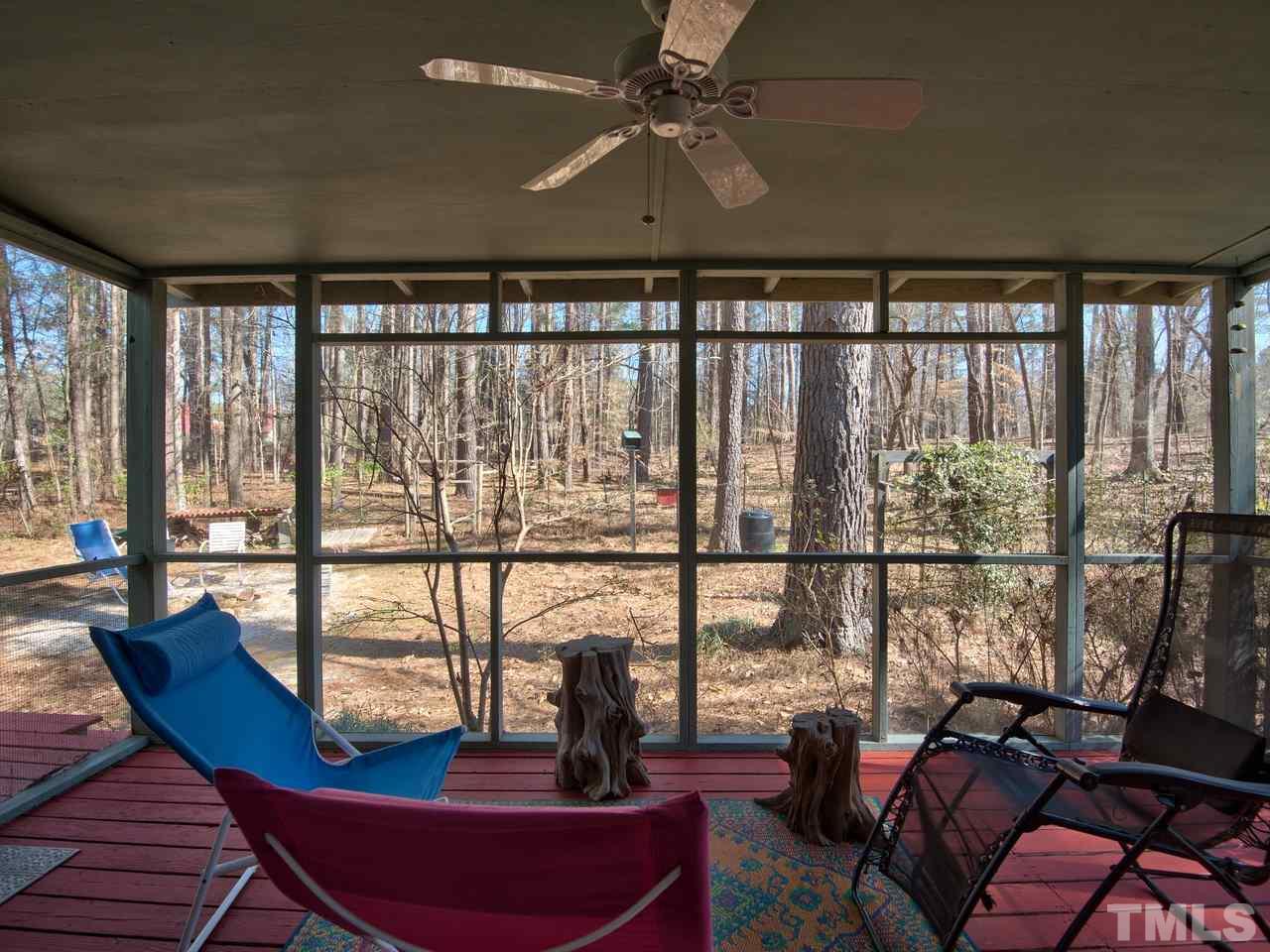 3726 Jackson Road Durham, NC 27705 - Photo 22 of 24 This opens to a small deck where you can place your BBQ grill.