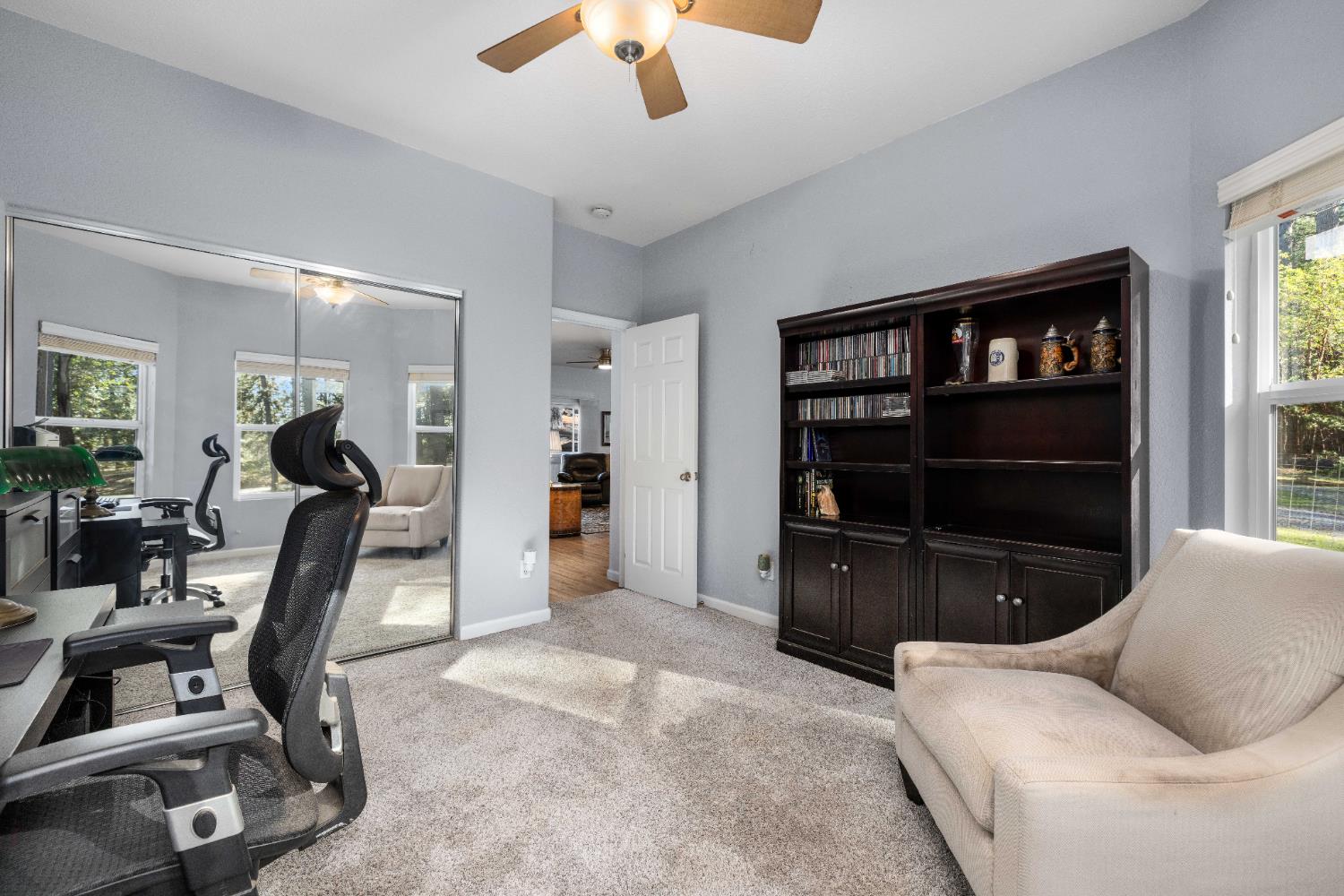 6843 Log Cabin Lane Placerville, CA 95667 - Photo 31 of 49 a view of a livingroom with furniture and windows