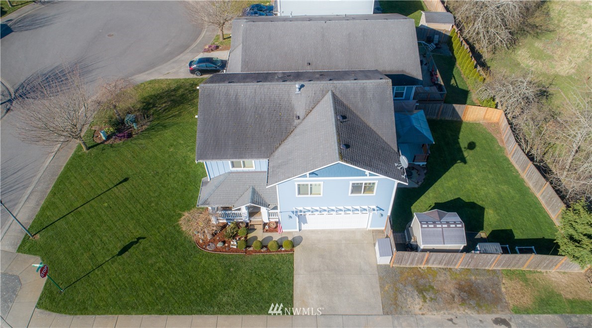 4139 Track Street Bellingham, WA 98226 - Photo 3 of 40 an aerial view of a house