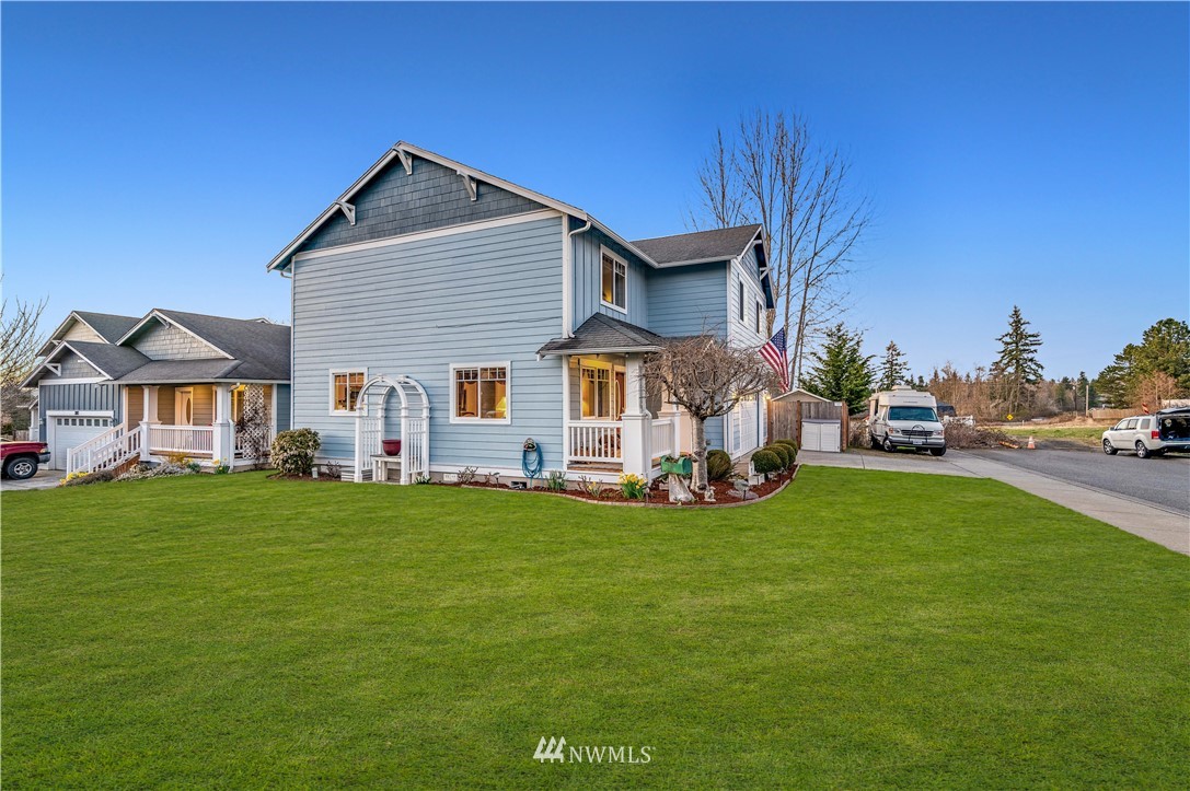4139 Track Street Bellingham, WA 98226 - Photo 29 of 40 a view of a house with a yard