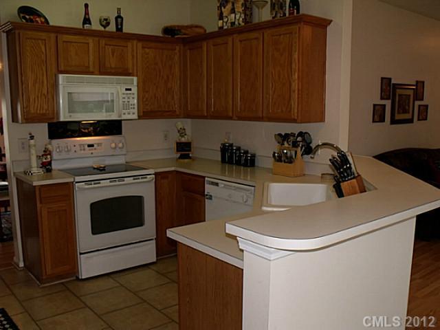 189 Mott Road Mooresville, NC 28115 - Photo 7 of 16 a kitchen with a sink a stove and cabinets